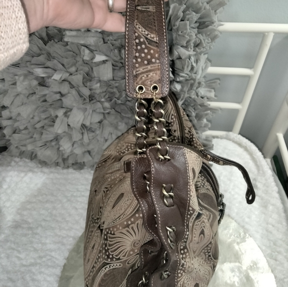 Vintage Leather Sharif Studio Handbag - Picture 5 of 12